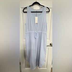 CALIA by Carrie Underwood Halogen Blue Racerback Midi Dress